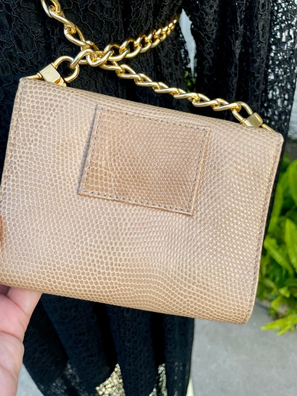 RARE - LOUIS FERAUD Tan Leather Covertible Crossbody and Belt Bag - Picture 6 of 6